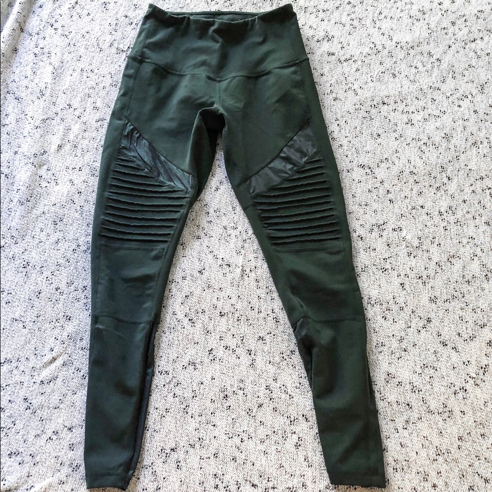 SOLD ZELLA green moto pant size small